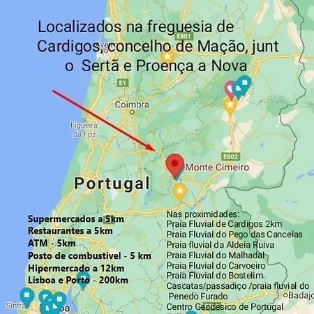 Monte Cimeiro Prázdninový dům Chaveirinha